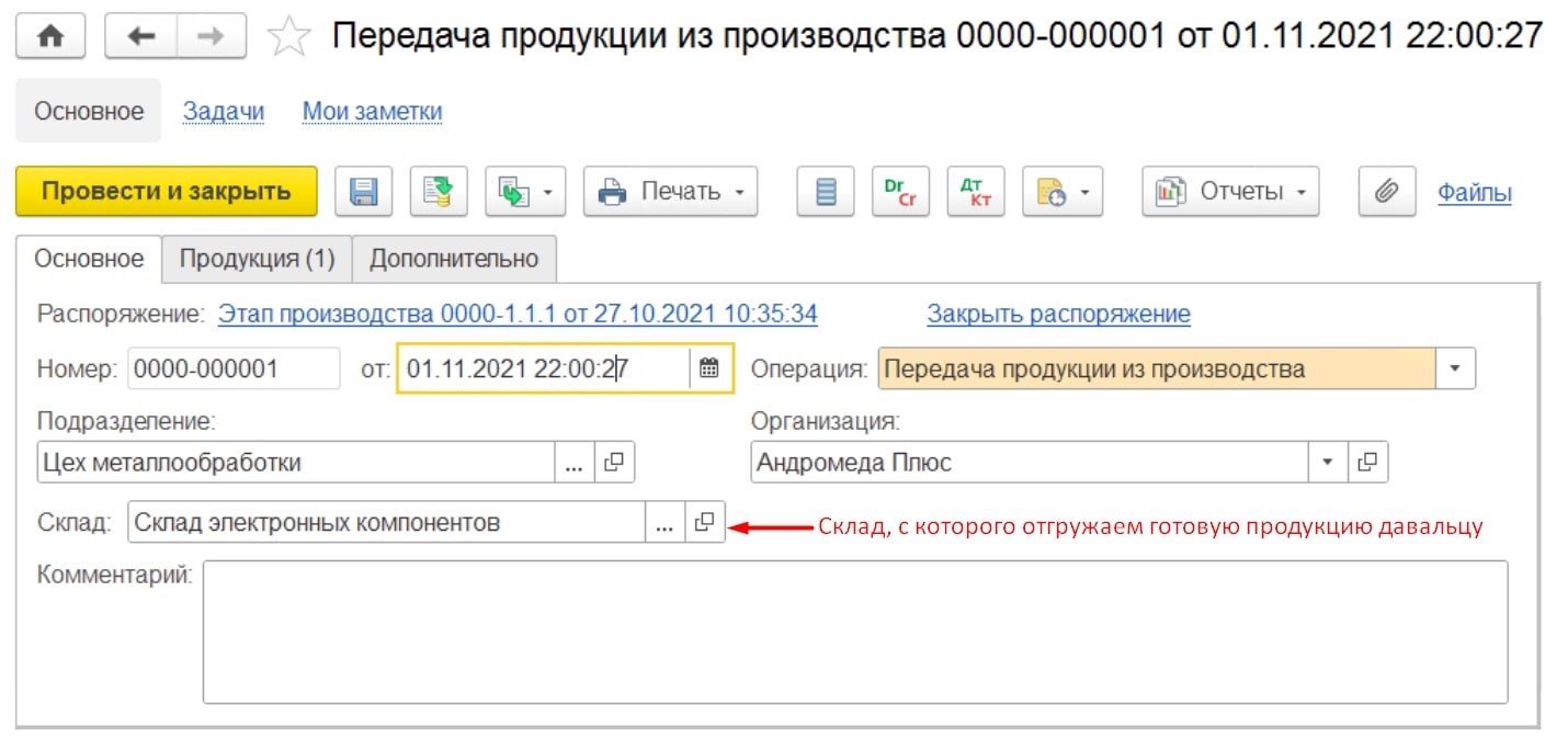 Ерп давальческая схема